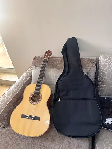 Classical Acoustic Guitar with Soft Case - Good Condition