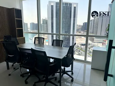 Furnished Office for rent with Canal View