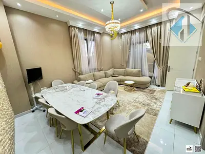 🏡 فيلا مفروشة للإيجار السنوي في الياسمين – عجمان | 5 غرف ماستر بتشطيب فاخر ✨ السعر: 110,000 درهم سنويًا
