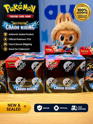 🔥 Pokémon Chaos Rising Sealed Box 🔥
