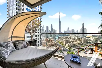 Burj Khalifa view | Upgraded | Premium Amenities