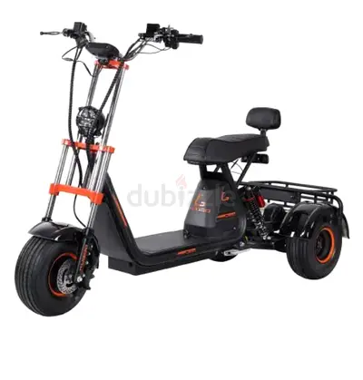 Kugoo C4 three-wheeled Harley electric scooter 48V 20Ah 800W