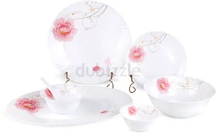 Royalford 33-Piece Classic Opalware Dinner Set - Unused - Completely New