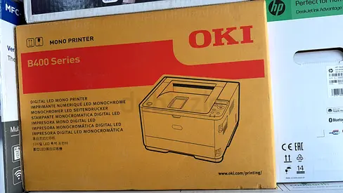 OKI B400 Series Monochrome LED Printer (boxed)