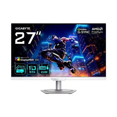 GIGABYTE 27 Gaming Monitor — 27 FHD IPS, G-SYNC, FreeSync