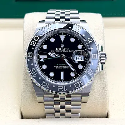 Rolex GMT-Master II Bruce Wayne Jubilee Brand New 18th May 2026 Ahmed Seddiqi Unworn Full Set 126710
