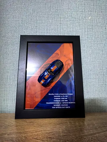 Shelby Cobra Daytona Coupe 3D Car Frame
