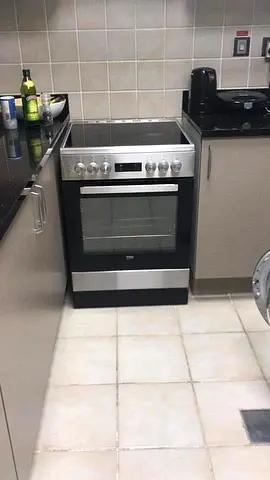 Beko latest model electric ceramic 4 hobs stove oven fan cooking range 60x60.mk