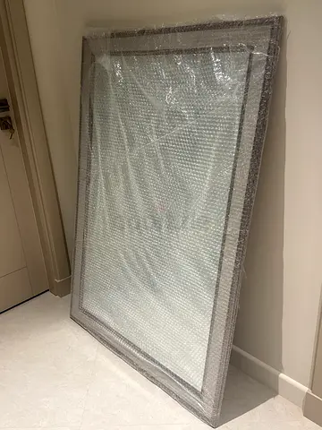 Large Framed Mirror (New, Wrapped) - Ready for Pickup