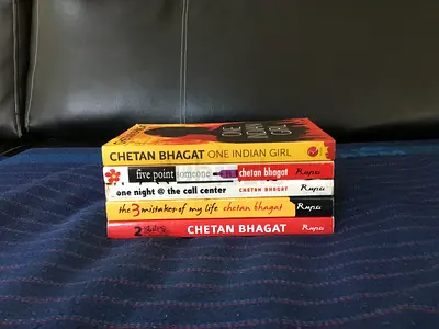 5 CHETAN BHAGAT NOVELS