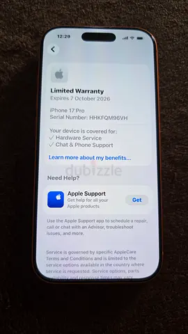 Iphone 17 pro 256GB Orange E-Sim