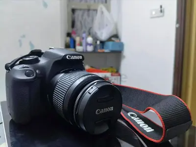 Canon DSLR with EF-S Kit Lens and Strap - Good Working Condition