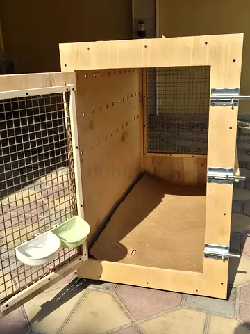 IATA approved wooden dog box
