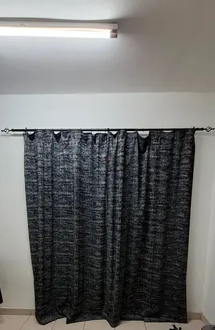 Curtains with rod loops - set of 2 urgent sale leave country