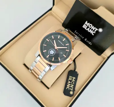 Mont blanc mens watch