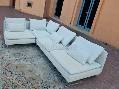 Ikea Sodhremn Corner Sofa Beige Excellent Condition like new Condition