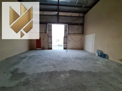 For Rent Warehouse in Industrial Area 18 Sharjah Size: 1,000 sq. ft. Suitable for storage only No electricity or water