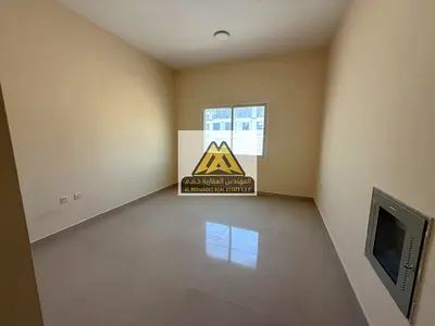 Spacious Studio for Rent with Separate Kitchen, Split AC and Free Maintenance in Al Alia Ajman Near Dubai Exit