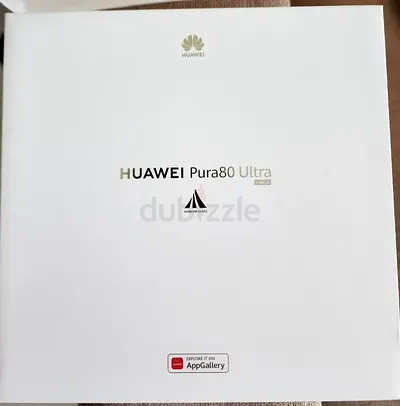 Huawei Pura 80 Ultra 16GB/512GB + Huawei Watch 5 Titanium Sand Gold – Full Box – Excellent Condition