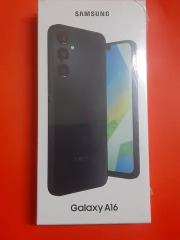 Samsung Galaxy A16 - Brand New Sealed Box (TDRA ER36907/24) UAE. 6GB RAM/ 128GB, Black.