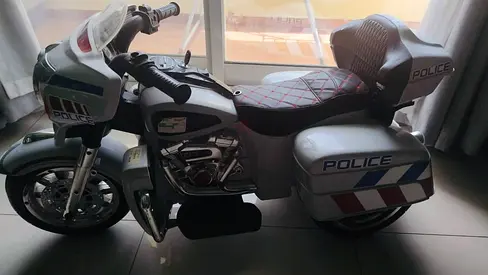 Kids Electric Police Ride-On Motorcycle - Good Working Condition, Police Bike