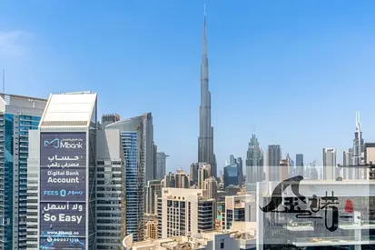 Fully Furnished|Canal & Burj Khalifa view|Prive B