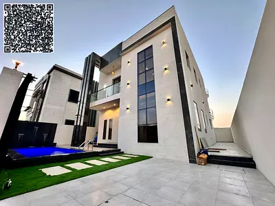 فيلا مودرن مع مسبح للإيجار في الباهية – عجمان | تصميم فاخر ومساحات مريحة