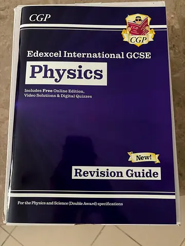 CGP Edexcel International GCSE Physics Revision Guide