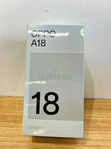 Oppo A18 128GB Glowing Black 4G Smartphone