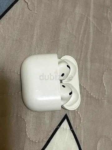 Used Apple AirPods 4 (Gen 4) with Charging Case - Good Working Condition + With cleaning Kit.