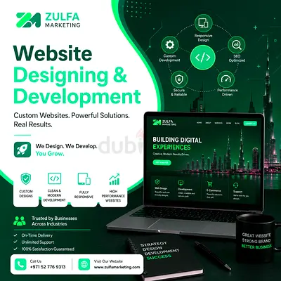 Get Your Dream Website With Zulfa in Just 72 Hours.