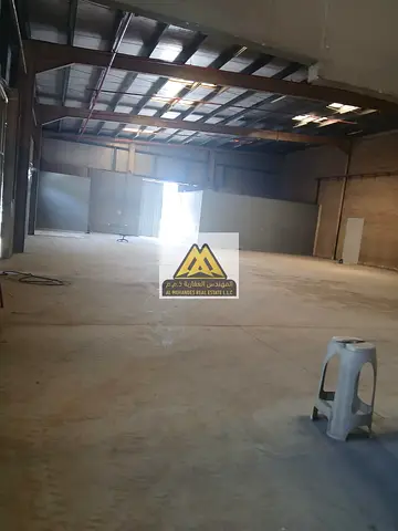 Massive Industrial Warehouses with High Power Supply in Al Jurf Ajman Large Scale Production and Storage Facilities