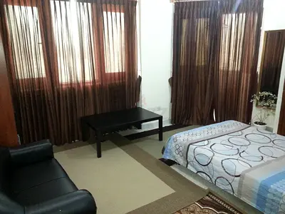 Airport road, C.A/c fully furnished room for single executive bachelor
