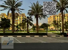 Spacious studio apartment with a balcony overlooking the gardens, available in monthly installments
