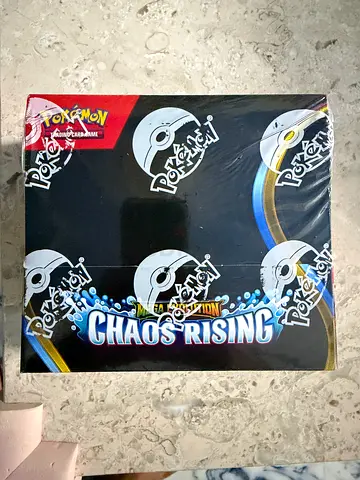 Pokémon TCG, Chaos rising, booster box