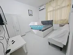 FURNISHED NEW STUDIO FLAT FOR NEAR AL WAHDA MALL (Monthly : )