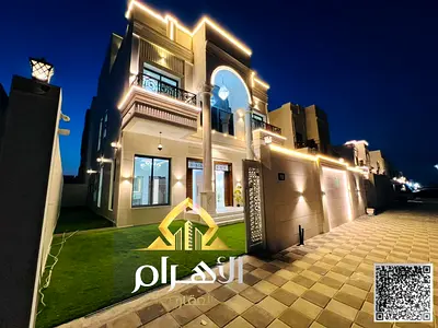 A comprehensive offer including registration and ownership fees, on the main street, ready to move in, in one of the most prestigious areas of Ajman.