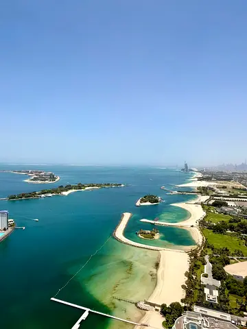 Dubai Eye and Marina Skyline View / Best Layout