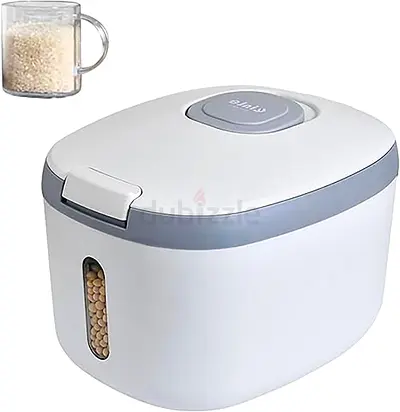 Airtight Rice  Grain Storage Container – 5KG Capacity