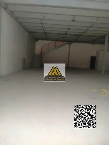 Warehouse for Rent in Al Jurf Industrial 1 – Ajman | 2,700 Sq.Ft. + Mezzanine | Prime Location on Main Road Near China Mall | Ready for Operation