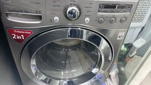 LG 2-in-1 Front Load Washer Dryer (9kg) - Excellent Condition