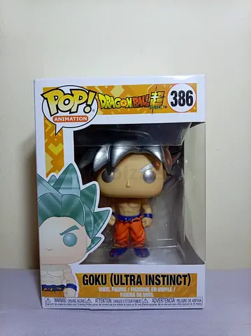 Funko Pop Goku Ultra Instinct #386 Dragon Ball Super — Mint in Box