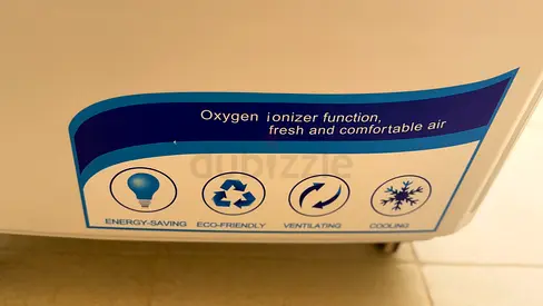 Portable air cooler / oxygen ionizer unit - lightly used