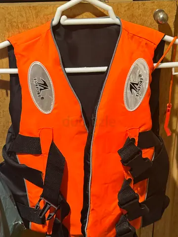Ta sport Orange Life Jacket / Personal Flotation Device - Good Condition