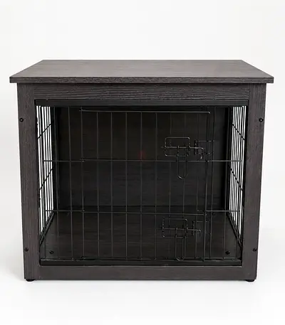 Dog crate furniture