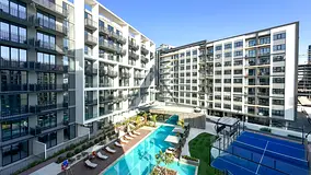 Semi- Furnished | Pool view | Spacious Studio