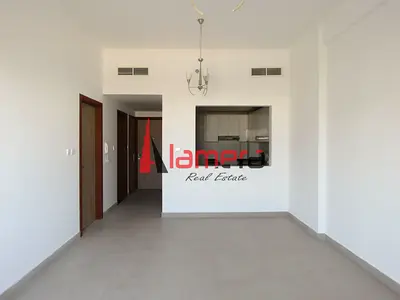 BHK with Laundry Room, Balcony, Swimming Pool, Gym, Kids Play Area, Covered Parking, Semi Closed Kitchen, Family Building.