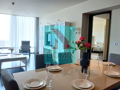 Luxury 2BR + Study | DIFC View | Burj Khalifa | High-Floor Living