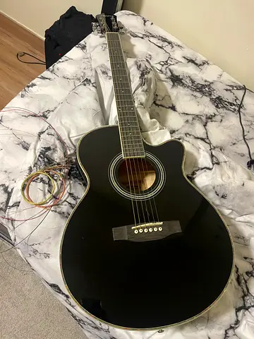 A box guitar for sale