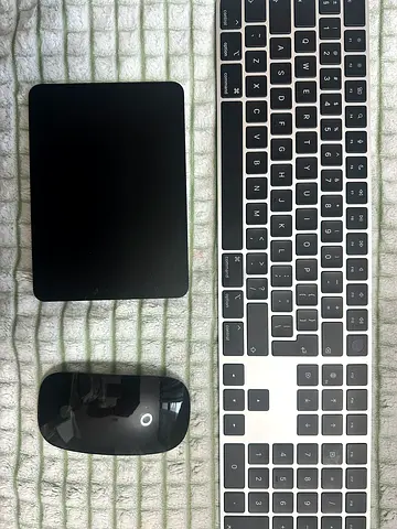 Apple Magic Mouse , Trackpad, Keyboard ( Black )